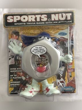 Radica Sports Nut Trivia Game From 2000 New Old Stock Sealed Vintage Toy